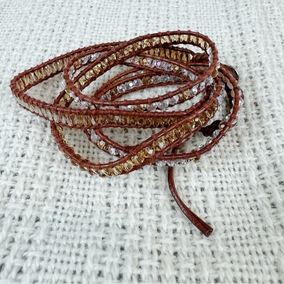 Victoria Emerson Prestack Pearl and Crystal Bracelet Set of Two - Picture 4 of 6